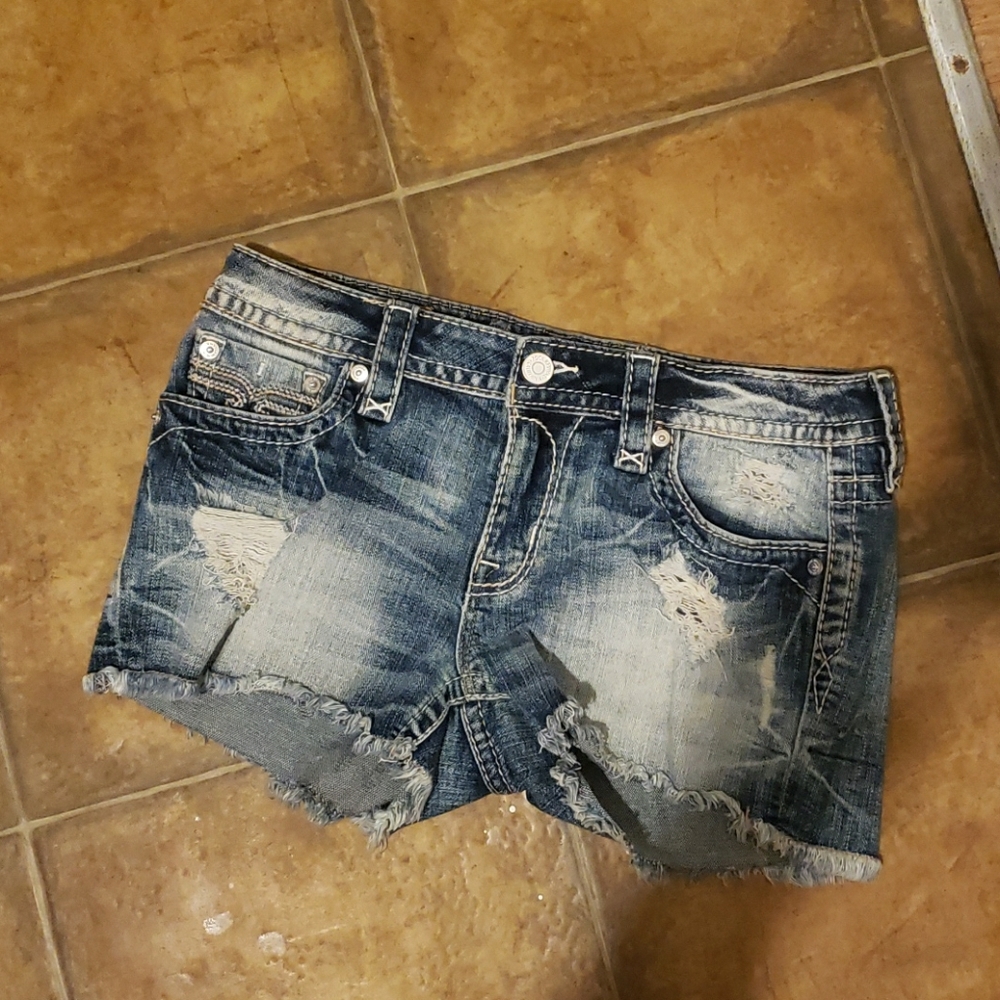 Women's rock revival shorts